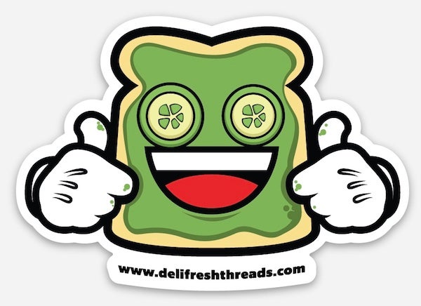 Avocado Spa Biggie Bread Sticker