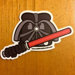 Darth Bread Sticker
